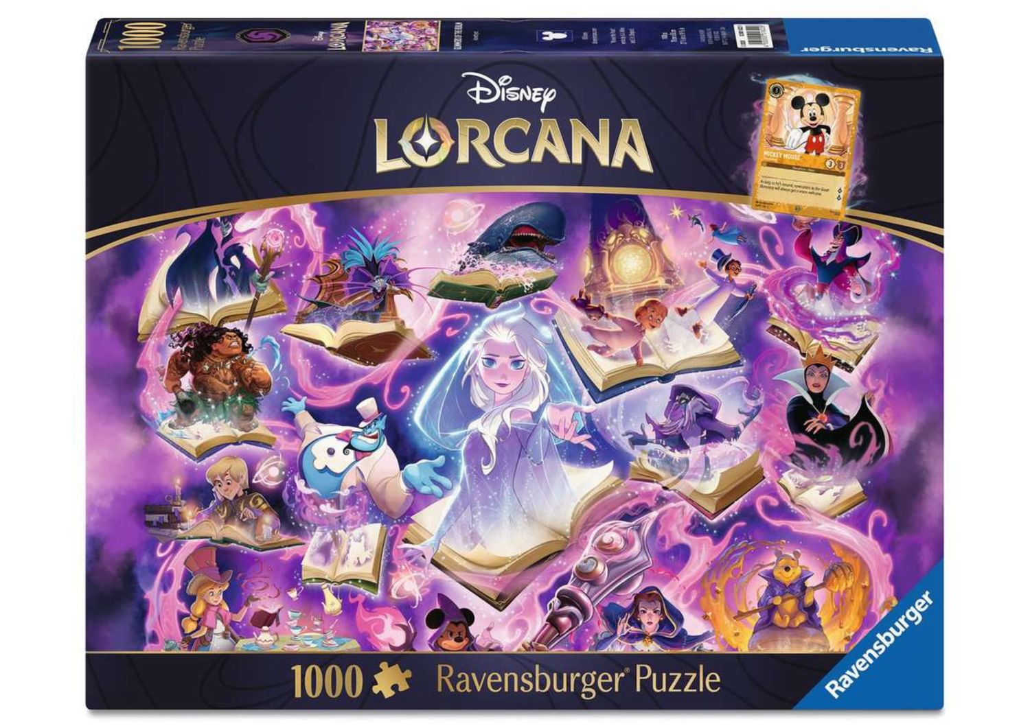 PRE ORDER - Disney Lorcana - Glimmers of the Realm: Amethyst - Puzzel 1000pcs