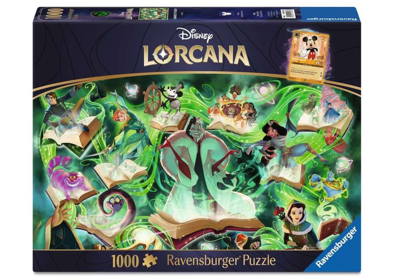 Disney Lorcana - Glimmers of the Realm: Emerald - Puzzel 1000pcs