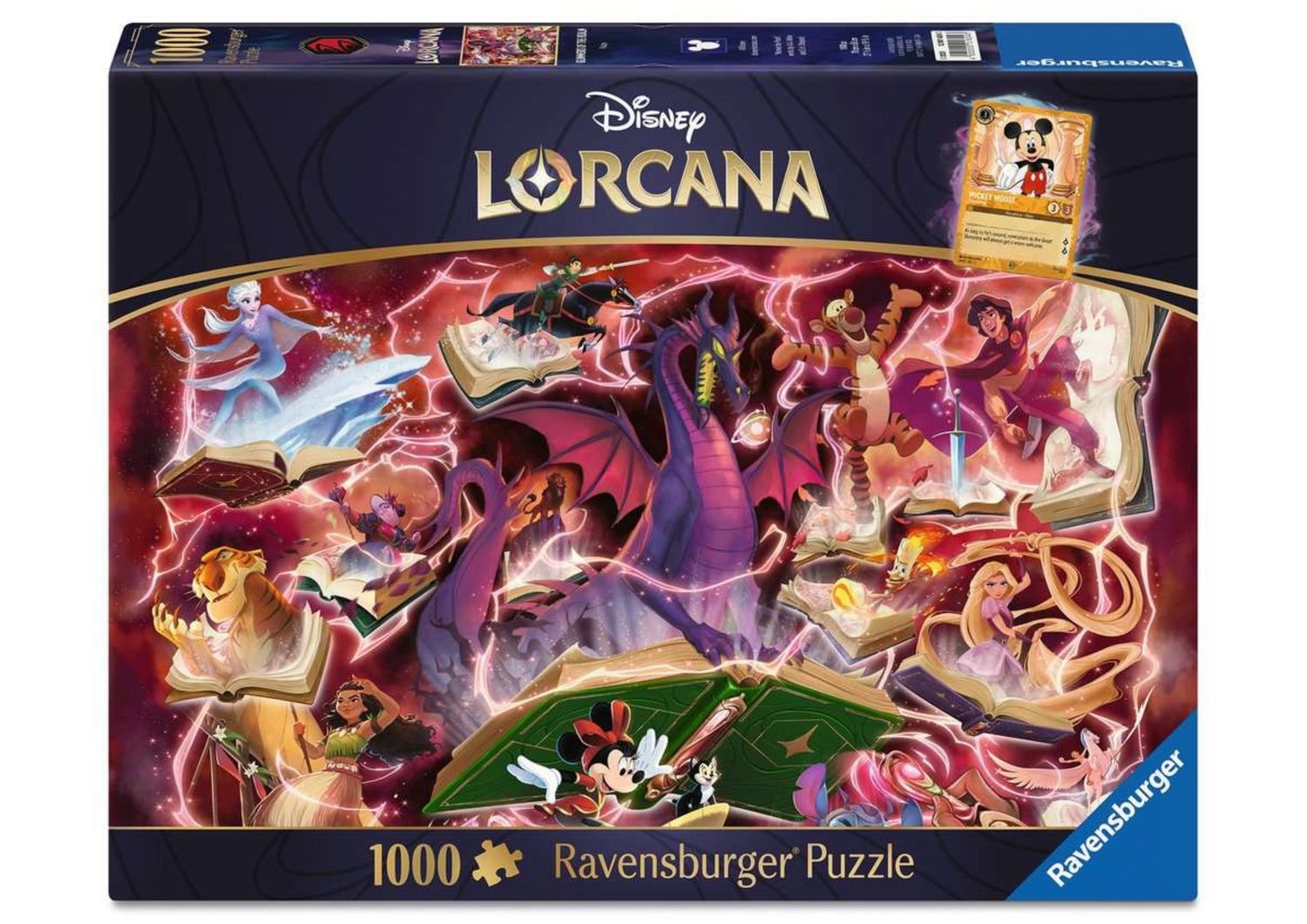 PRE ORDER - Disney Lorcana - Glimmers of the Realm: Ruby - Puzzel 1000pcs