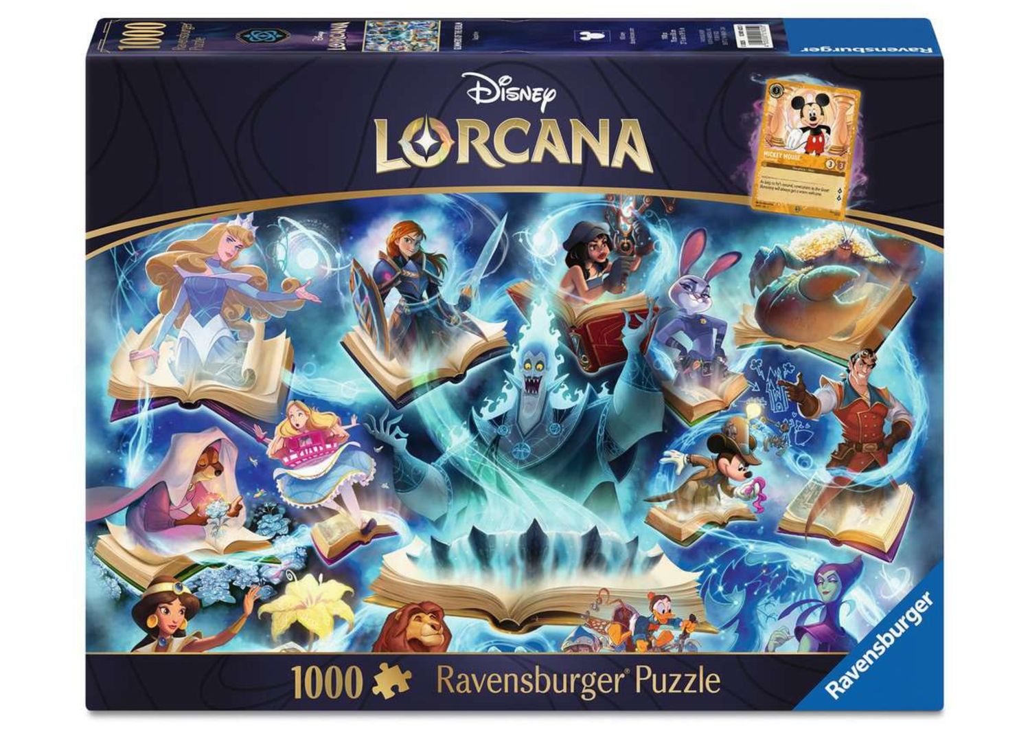 PRE ORDER - Disney Lorcana - Glimmers of the Realm: Sapphire - Puzzel 1000pcs