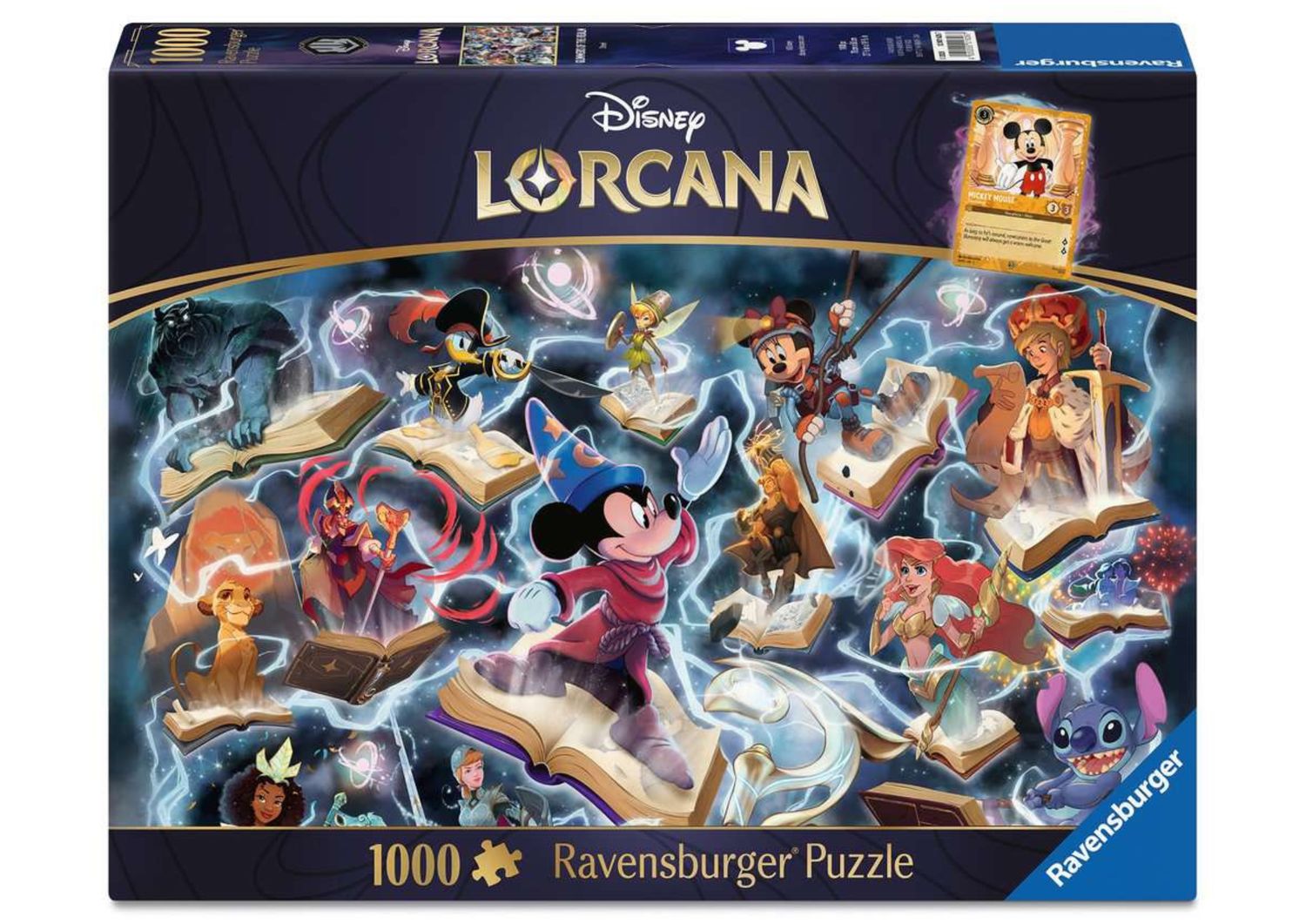 PRE ORDER - Disney Lorcana - Glimmers of the Realm: Steel - Puzzel 1000pcs