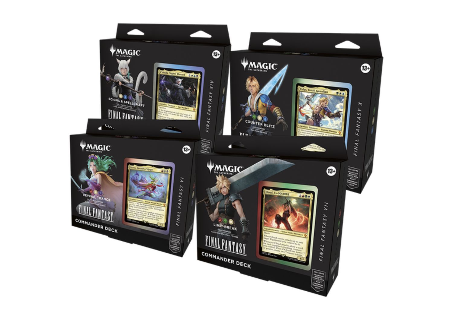 Final Fantasy - Commander deck set