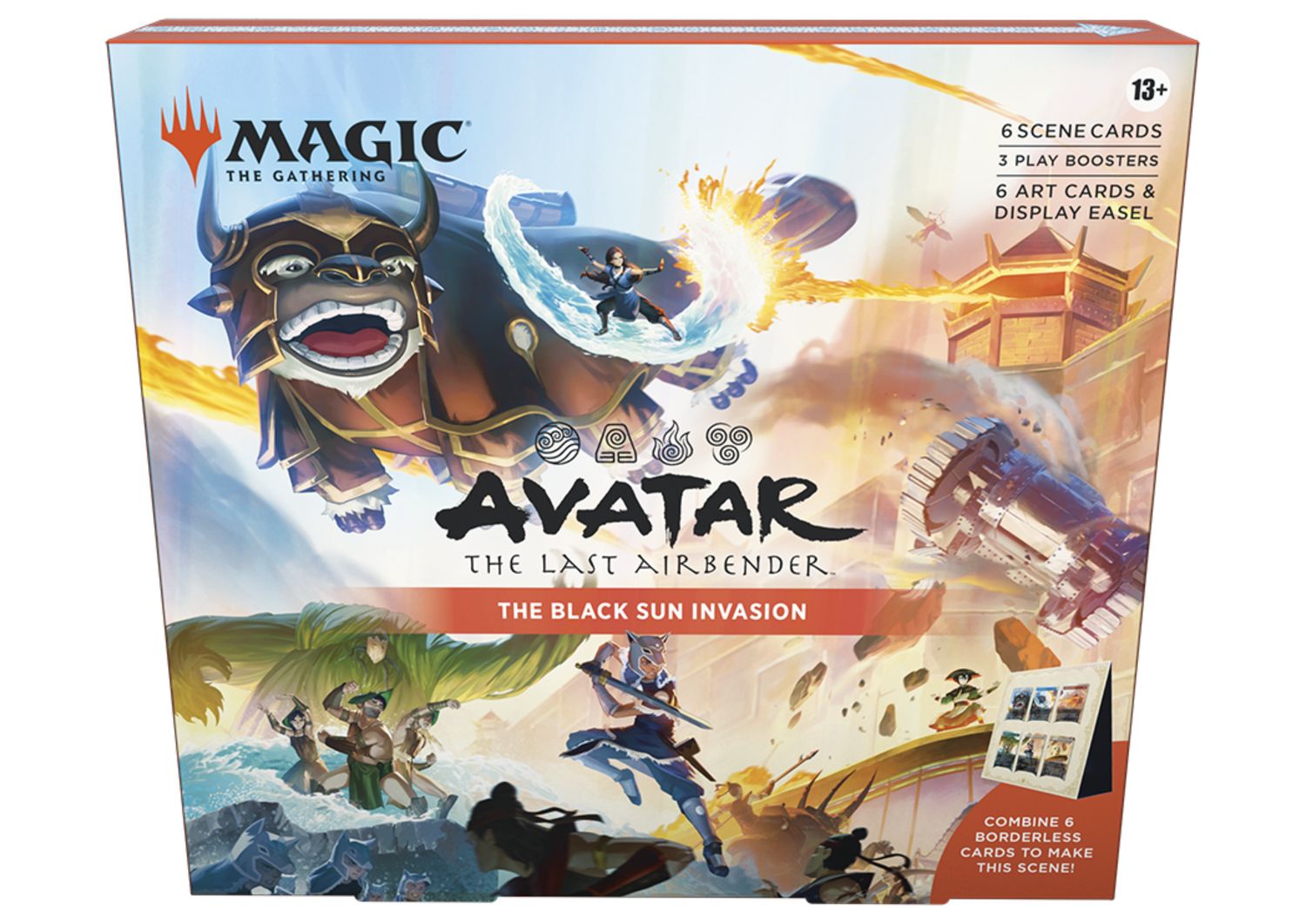 PRE ORDER - Magic: the Gathering - Avatar: The Last Airbender - Scene Box: The Black Sun Invasion (incl. 3 play boosters)