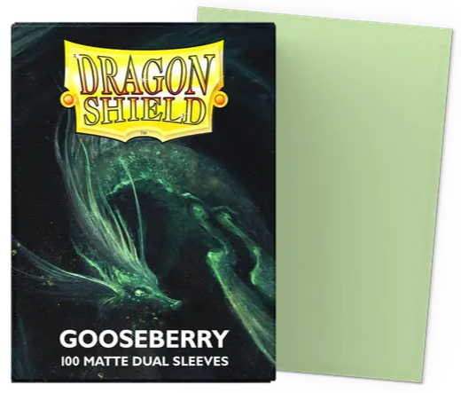 Dragon Shield - Dual Matte Sleeves - Gooseberry (100 stuks)