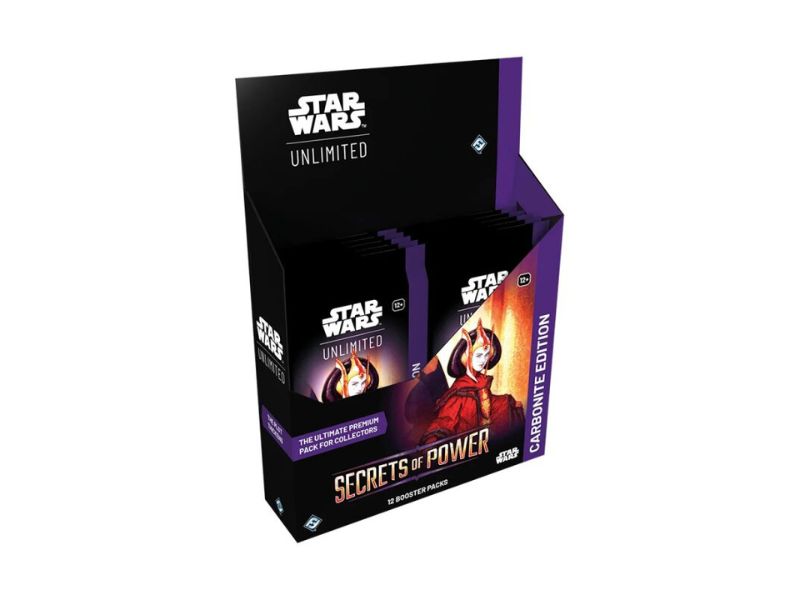 PRE ORDER - Star Wars Unlimited - Secrets of Power - Carbonite Booster Box