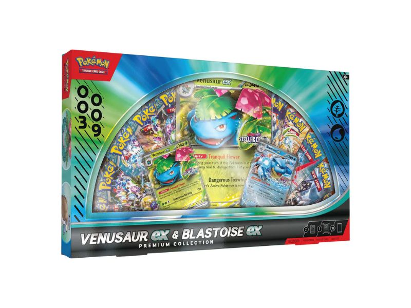 Pokémon - Venusaur ex &amp; Blastoise ex Premium Collection