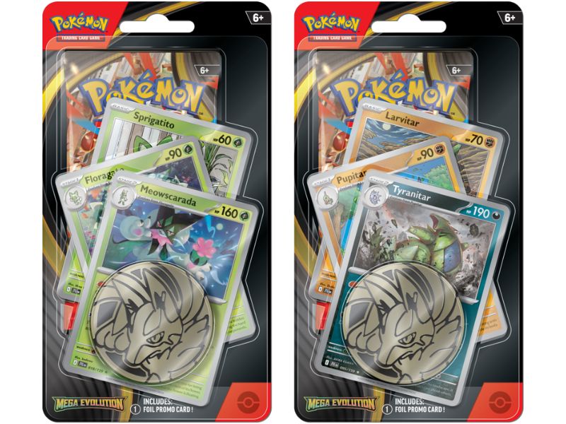 Pokémon TCG - Mega Evolution - 1-Pack premium blister Meowscarada of Tyranitar (Random Blister)