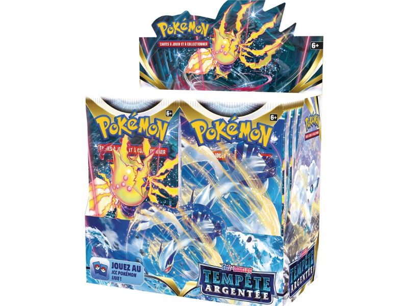 Pokémon TCG - Silver tempest - Booster Box (36 boosters) incl Acryl