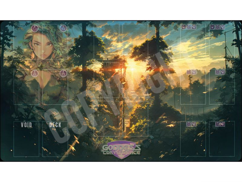 The Goddess Convergence TCG - Playmat - Sylvania