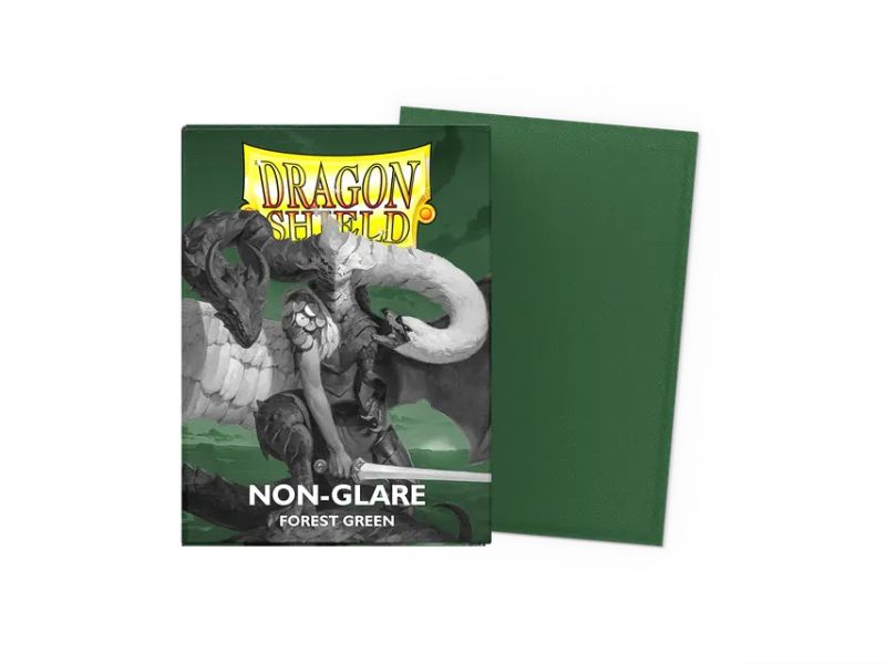 Dragon Shield - Forest Green - Non-Glare - Matte Sleeves ( 100 stuks )