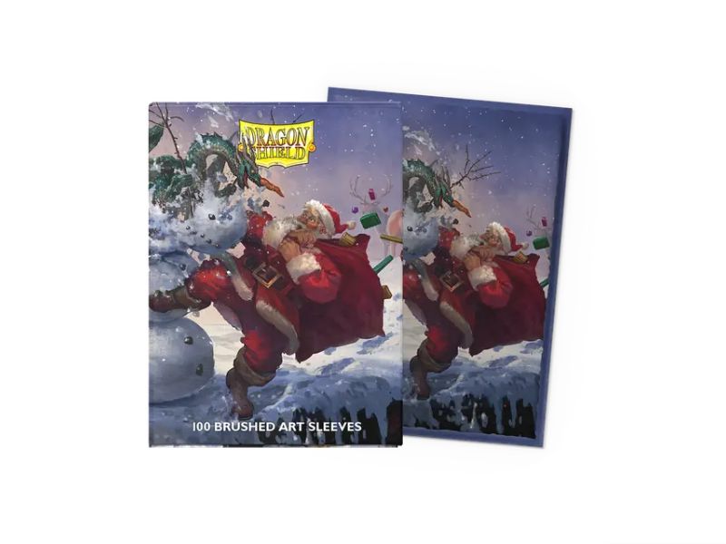 Dragon Shield - Brushed art sleeves - Christmas 2025