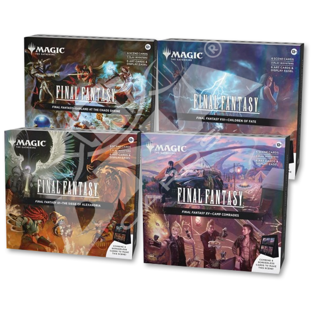 Magic: the Gathering - Final Fantasy - Scene Box (set van 4 incl. 12 play boosters)
