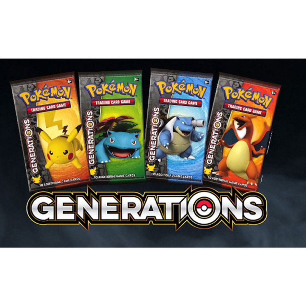Pokemon Generations Booster packs ( 4 art set )
