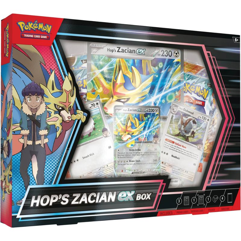 Pokémon TCG - Hop’s Zacian EX Box