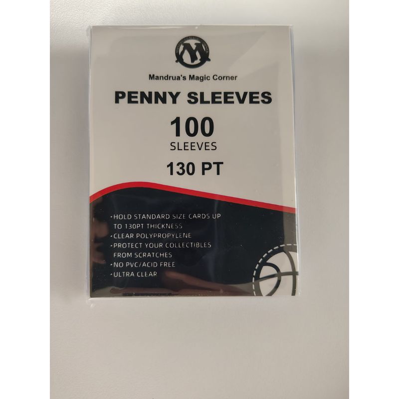Penny Sleeves 130PT (100st) - MMC Custom Brand
