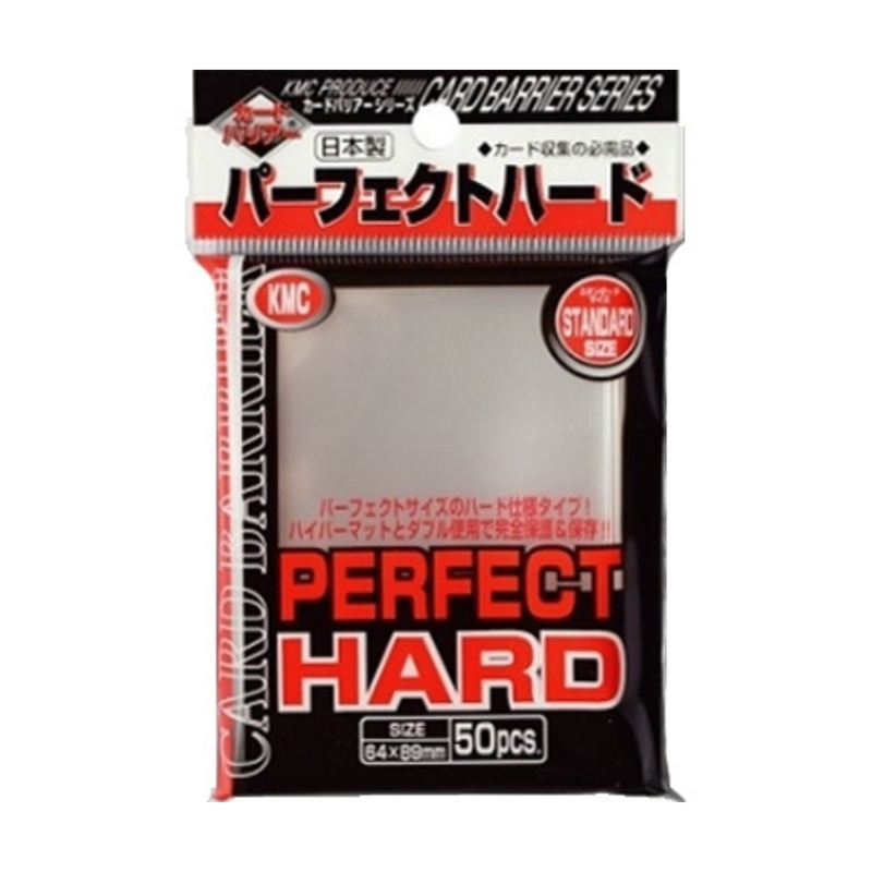 KMC Sleeves - Perfect Size Hard Sleeves (50 stuks)