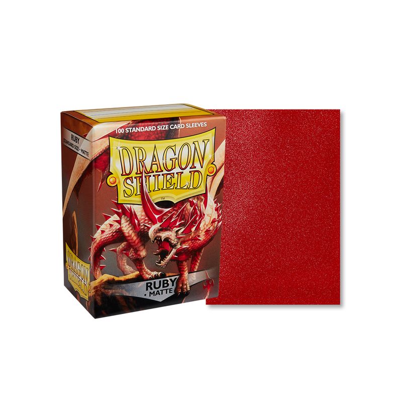 Dragon Shield - Matte Sleeves - Ruby (100st)