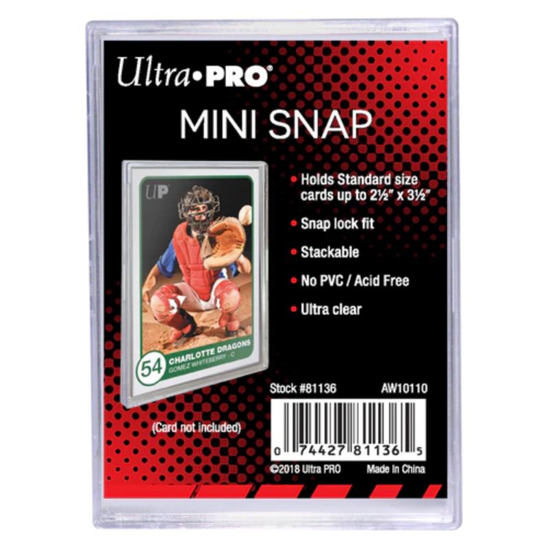 Ultra Pro -  Mini Snap Card Holder