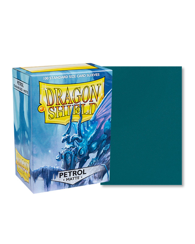 Dragon Shield -Matte Sleeves - Petrol (100 stuks)