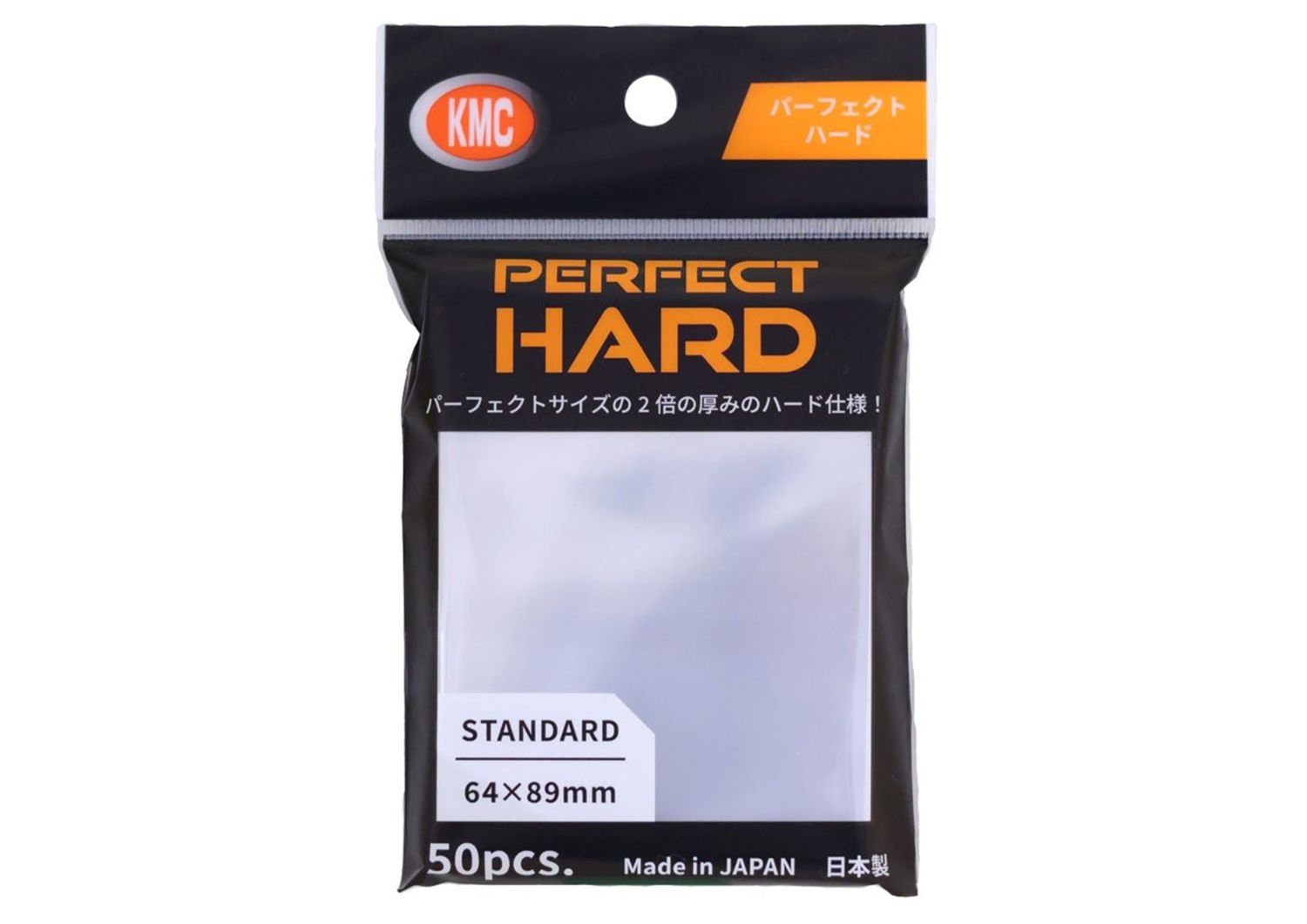 KMC Perfect Hard – 50 Transparante Inner Sleeves 64 x 89 mm