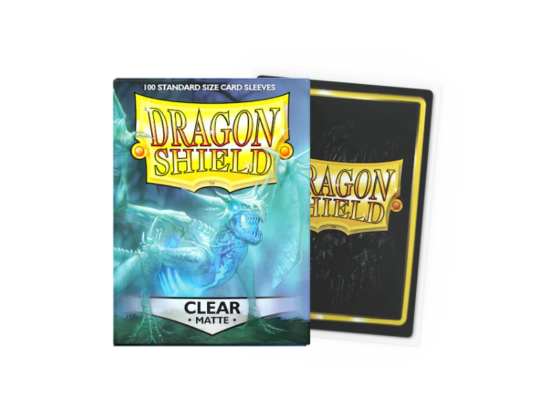 Dragon Shield - Matte Sleeves - Clear (100 stuks) Dragon Shield - Matte Sleeves - Clear (100 stuks)