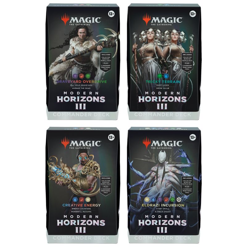 Modern Horizons 3 - commander deck set (set van 4 decks)