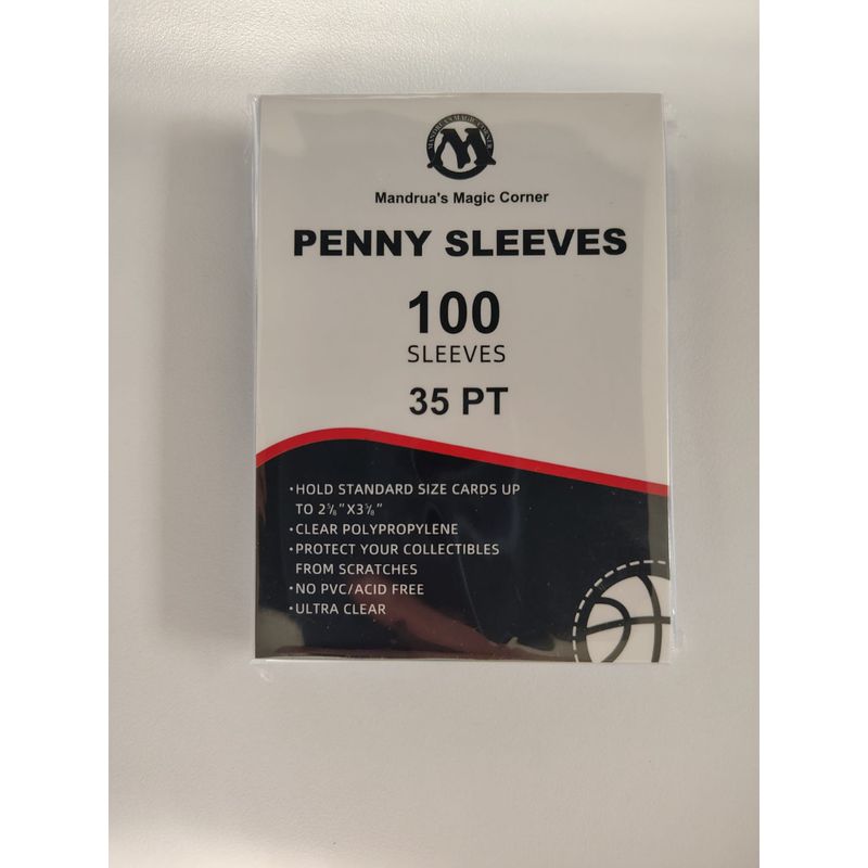 Penny Sleeves 35PT (100st) - MMC Custom Brand