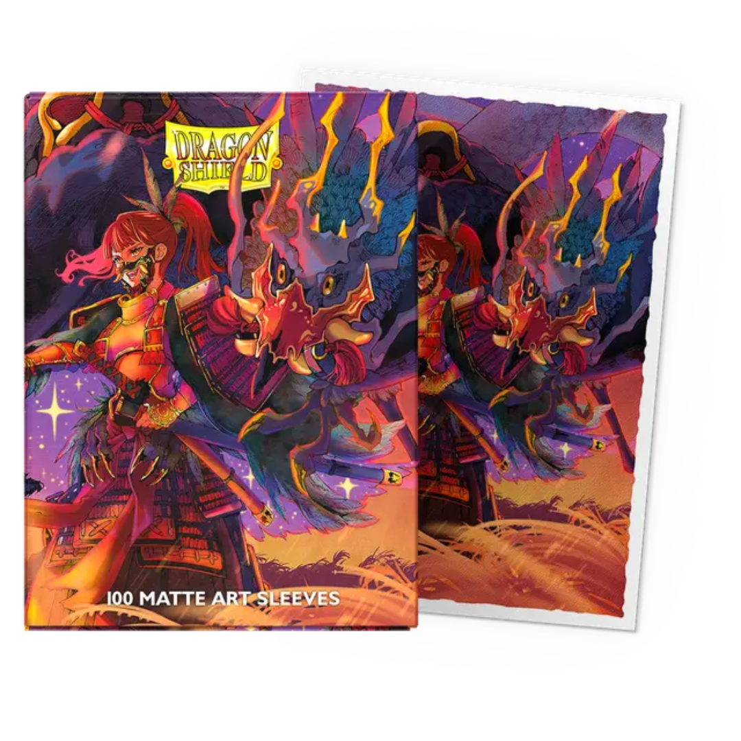 Dragon Shield - Brushed Art Sleeves - The Fallen - Drasmorx (100 stuks)