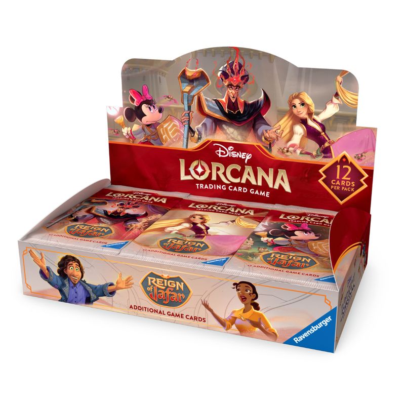 Disney Lorcana - Reign of Jafar - Booster display