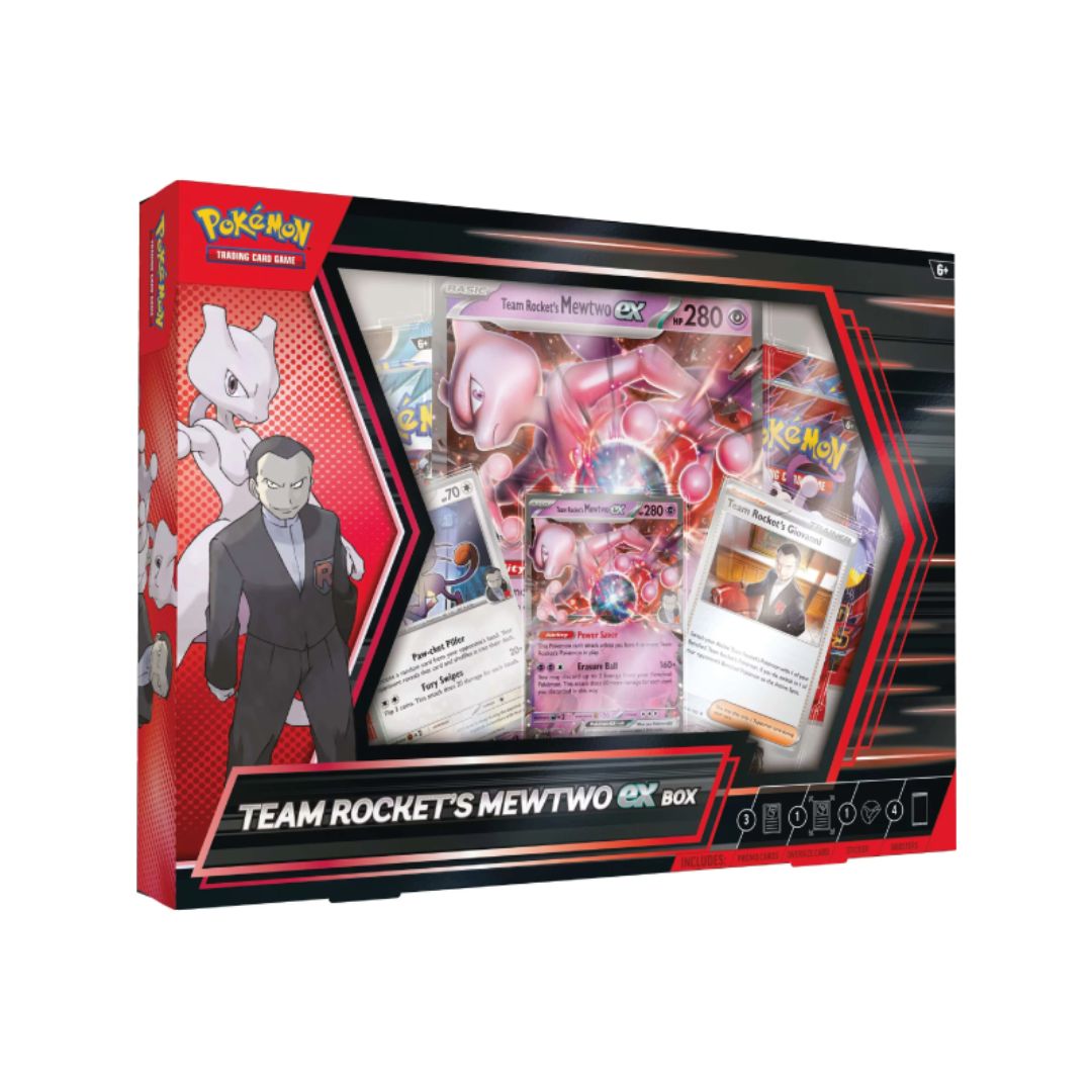 Pokémon TCG - Team Rocket’s Mewtwo ex - EX box