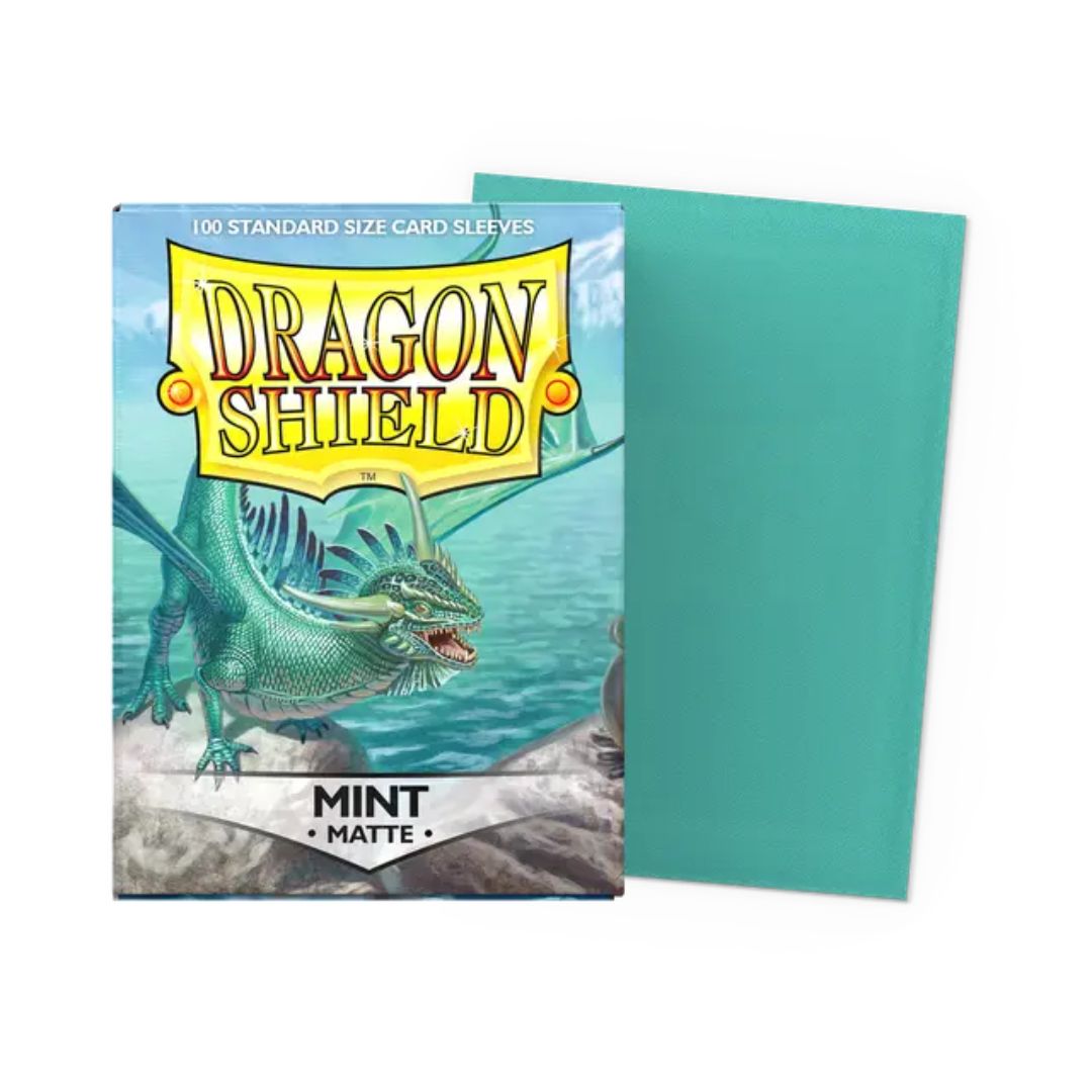Dragon Shield - Matte Sleeves - Mint (100 stuks) Dragon Shield - Matte Sleeves - Mint (100 stuks)