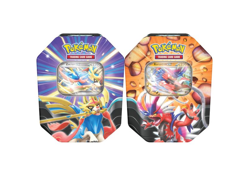 Pokémon TCG - Slashing Legends - Tin random art (EU versie)