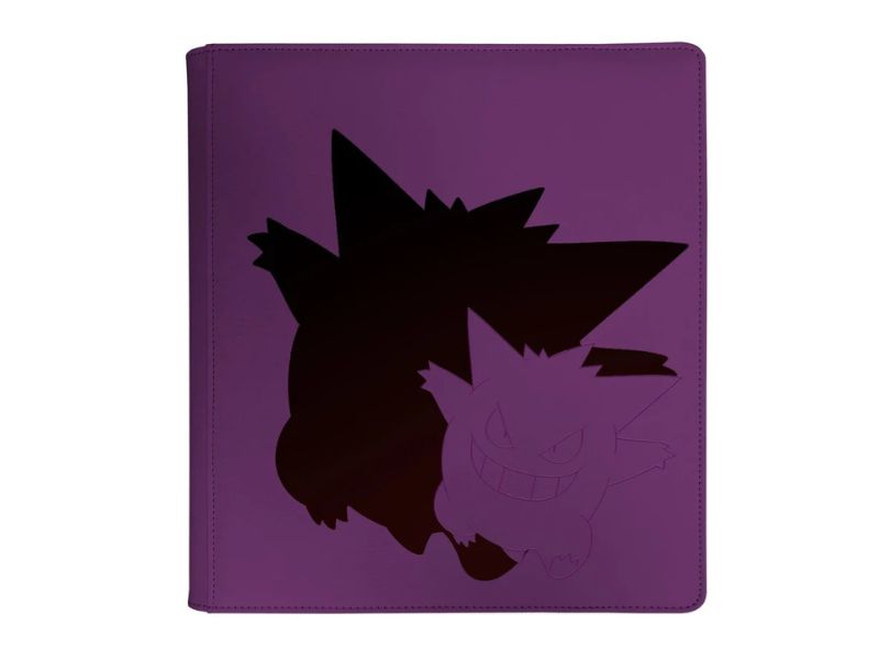 Elite Series Premium Zippered 12 Pocket Pro Binder: Gengar