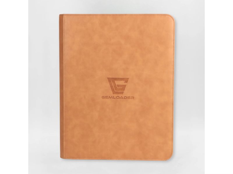 Gemloader - toploader binder 3x3 kleur Hazel