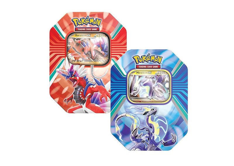 Pokémon TCG - Paldea Legends - Tin random art (EU versie)