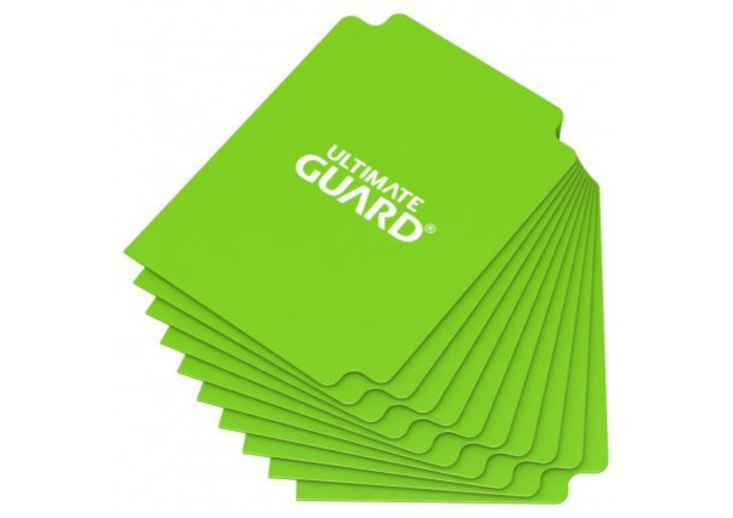 Ultimate Guard Card Dividers: Light Green (10 stuks)