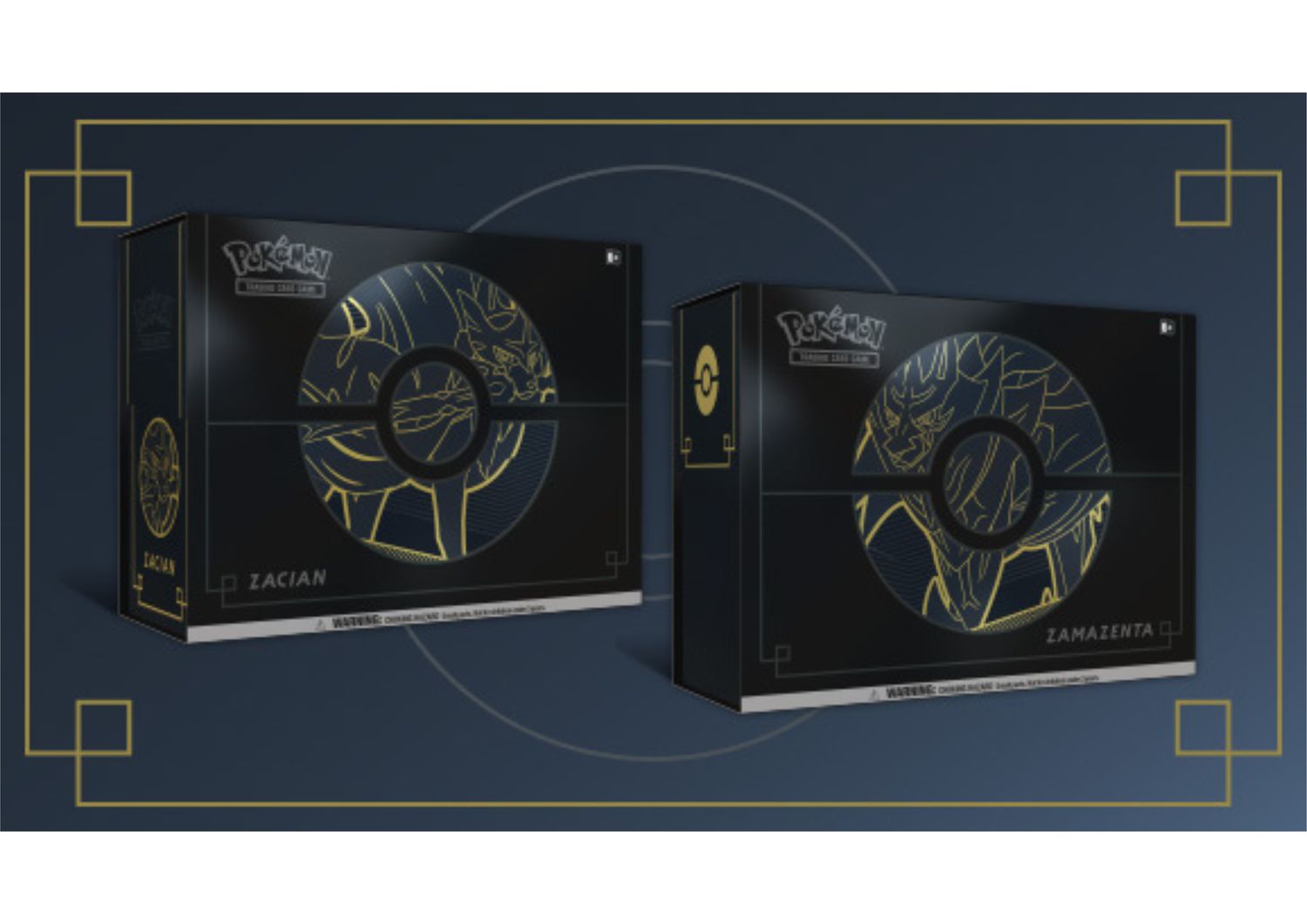 Pokémon TCG - Zacian + Zamazenta - Elite Trainer Box plus (set van 2 ETB's)