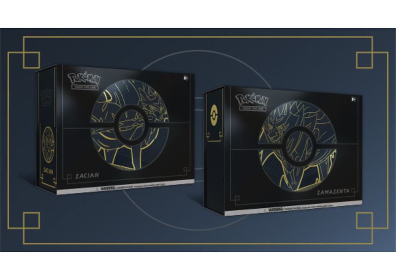 Pokémon TCG - Zacian + Zamazenta - Elite Trainer Box plus (set van 2 ETB's)
