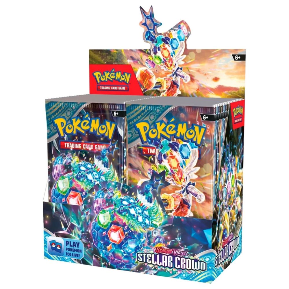 Pokémon TCG - Stellar Crown - Booster Box (18 boosters)
