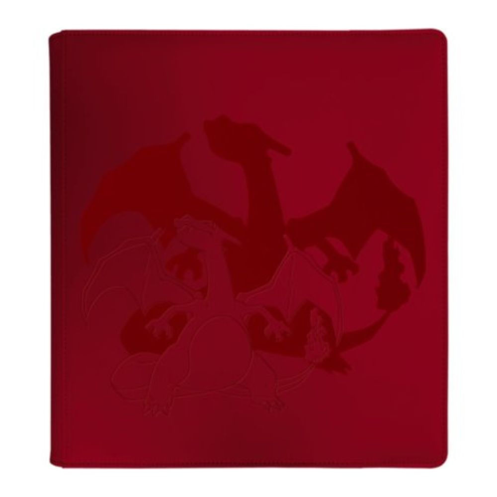 Elite Series Premium Zippered 12 Pocket Pro Binder: Charizard