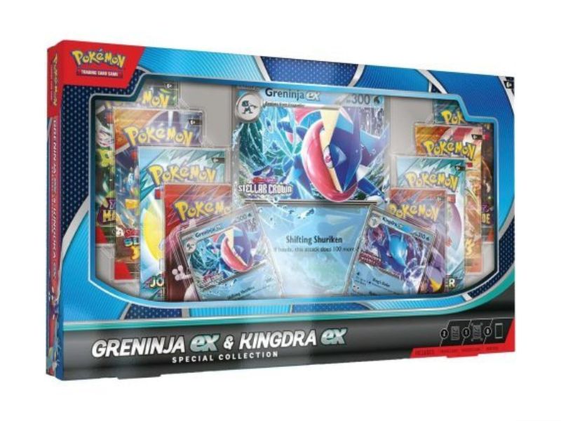 Pokémon TCG - Greninja & Kingdra Ex- Spcial Collection Pokémon TCG - Greninja & Kingdra Ex- Spcial Collection