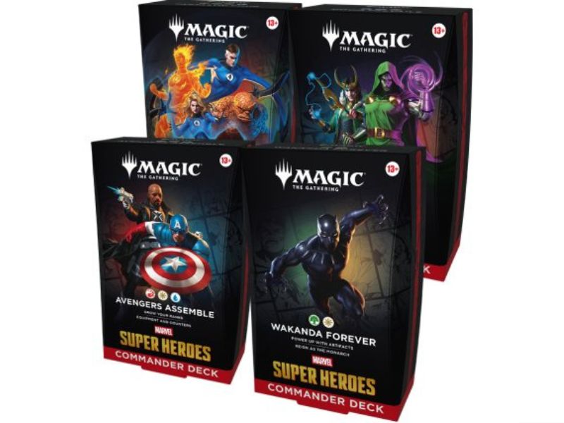 Marvel Super Heroes - Commander deck set