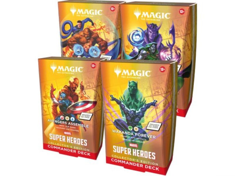 Marvel Super Heroes - Commander deck set (collector edition)