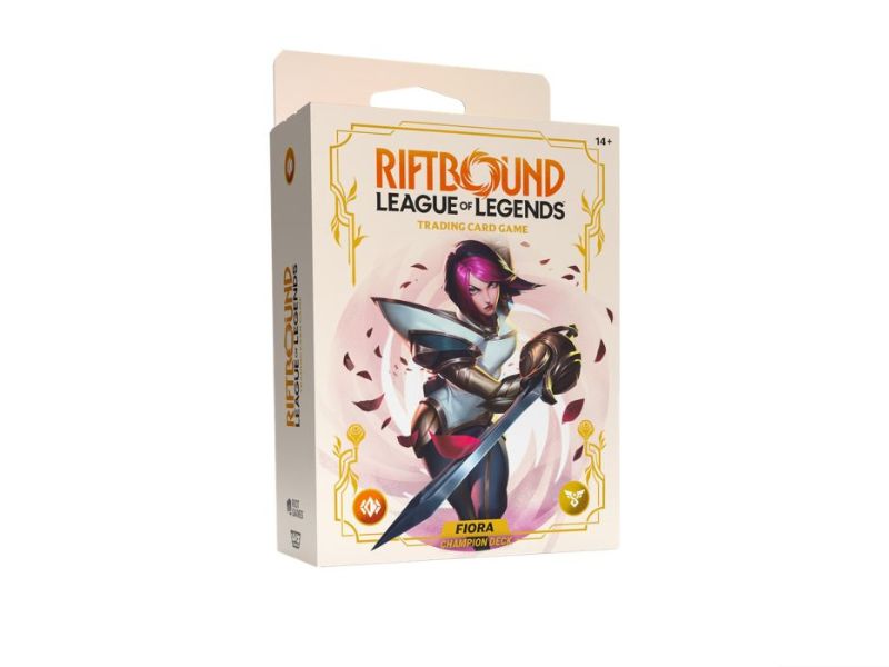 Riftbound League Of Legends TCG  - Fiora Champion Deck