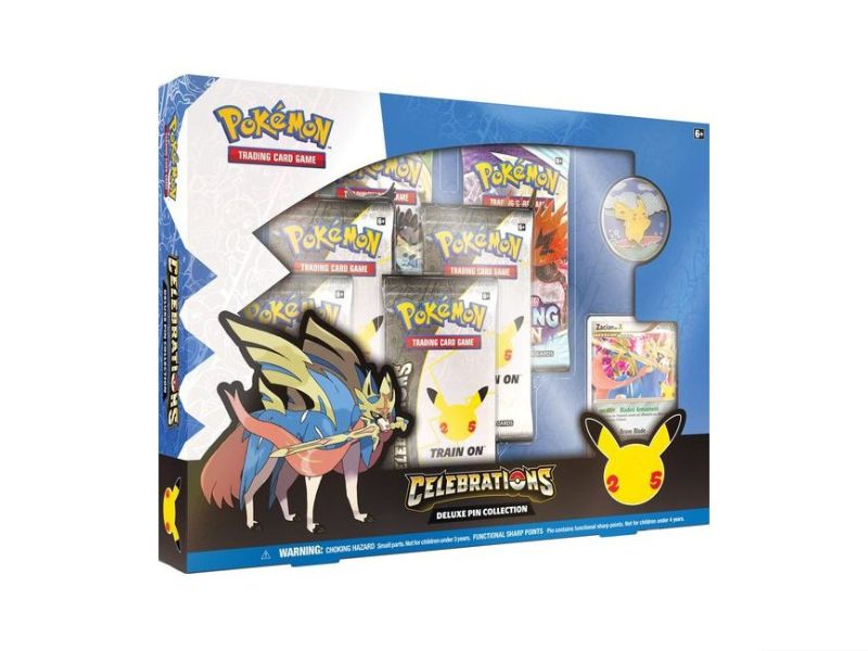 Pokémon TCG -Celebrations - Deluxe Pin Collection Zacian