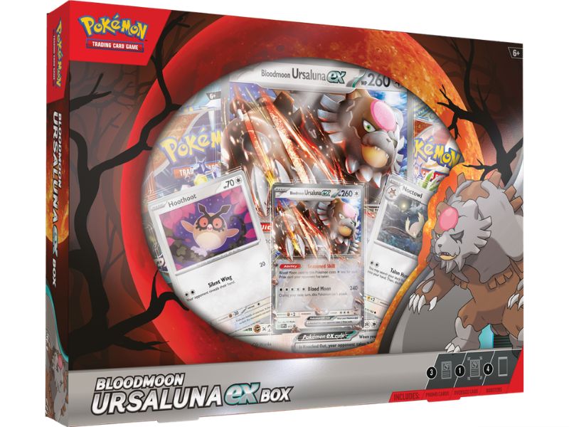 Pokemon - Bloodmoon Ursaluna ex Box