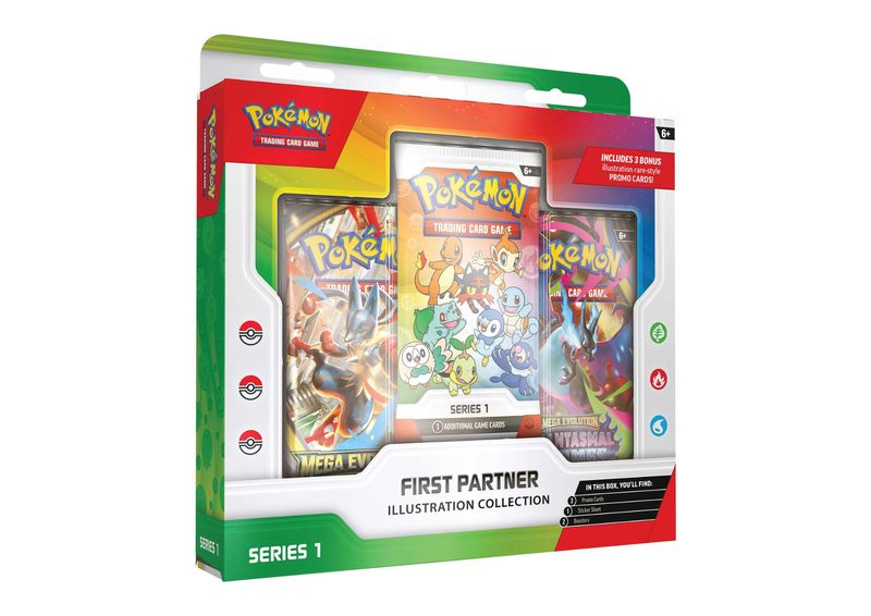 Pokémon TCG - Pokémon First Partner Illustration Collection - Series 1