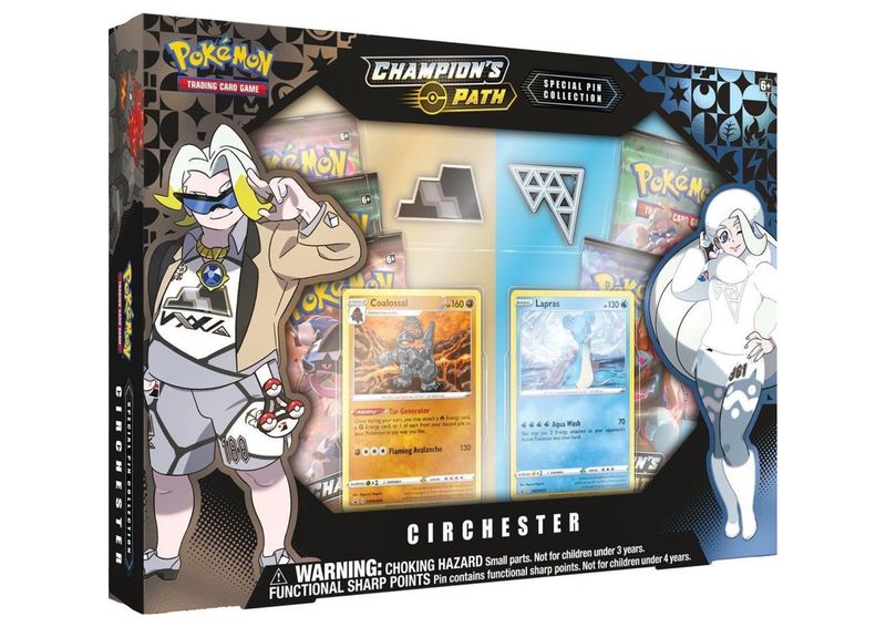 Pokémon TCG - Champion’s Path - Circhester Special Pin Collection