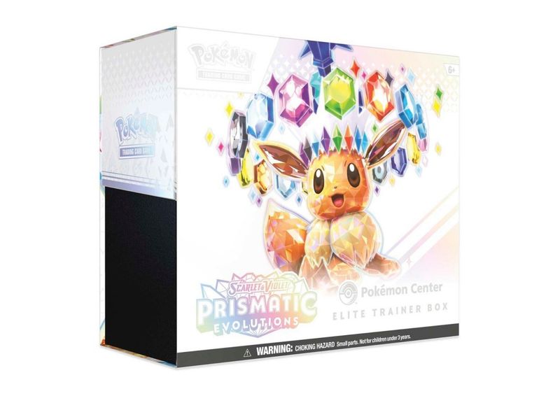 Pokémon TCG - Prismatic Evolutions - Elite Trainer Box Pokémon Center Exclusive