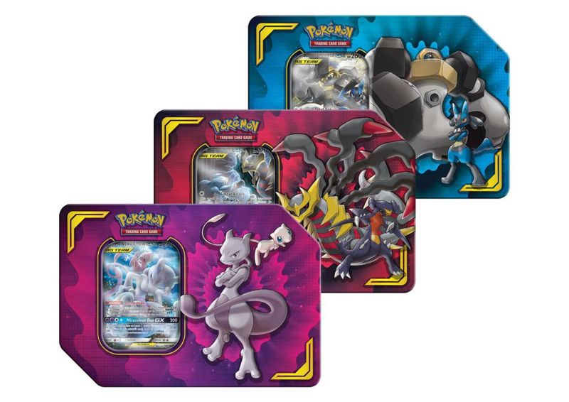 Pokémon TCG - Power Partnership Tin [Set of 3] - SM - Unified Minds (SM11)